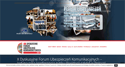 Desktop Screenshot of forumubezpieczen.com